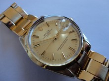 15505 18 ct. gold plated Rolex with 3035 movement