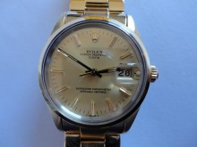 15505 18 ct. gold plated Rolex with 3035 movement